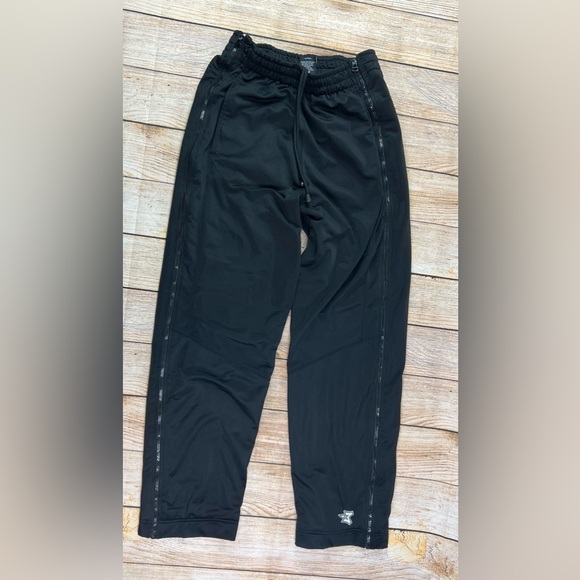 Vintage Y2K Steve Barry Starbury Full Zipper Basketball Heavy Sweatpants Medium - Picture 1 of 9